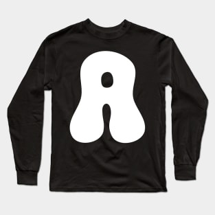 Letter A Soul Wave Long Sleeve T-Shirt